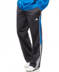 Your casual collection just got cooler with these tricot track pants from adidas.