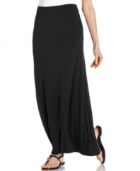 Rendered in a silky, super-soft stretch knit, a classic maxi skirt from MICHAEL Michael Kors is the epitome of effortless chic. Pair it with anything in your closet for a flawless, pulled-together look.