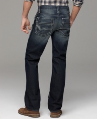 Shake out your signature style with these slim, straight-fit jeans from INC International Concepts.
