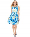 Bloom this spring in Charter Club's floral printed A-line dress -- perfect for a garden party or a chic brunch date!