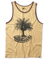 Time to chill. With this tank from Quiksilver, it's all about maximizing your relax look.