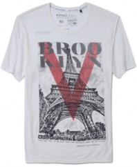 Give a shoutout to your favorite borough with this Brooklyn tee from Buffalo David Bitton.