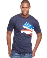 Front and center. Keep your country pride on display with this graphic t-shirt from Puma.