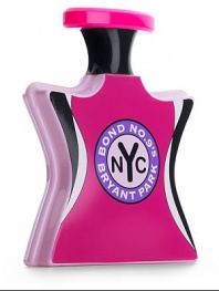 EXCLUSIVELY AT SAKS. Bryant Park is the inspiration for Bond No. 9's 28th and most fashion-oriented eau de parfum: a rose-patchouli concoction with pink pepper added for dissonance. A feminine scent perfect for her. Top notes: Lily of the Valley, Rhubarb, Pink Pepper Heart notes: Rose, Patchouli Base notes: Raspberry, Amber Eau de parfum, 1.7 oz.