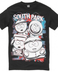 Going down to South Park? Dress the part in this graphic T shirt from Fifth Sun.
