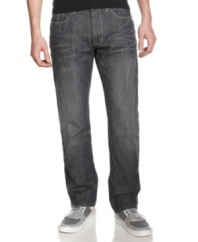 Anything but washed up. Sean John jeans with a grey wash are the perfect alternative to your everyday blues.