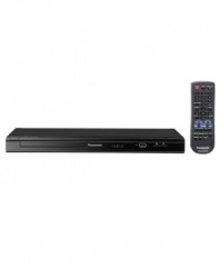 Incredibly versatile and multi-format friendly, this DVD player can play back just about any DVD or CD you throw at it.