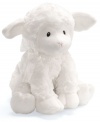 There's nothing better than a cuddly friend and soft music to help put them to sleep. Lena the musical Lamb from Gund plays Brahm's Lullaby and is the perfect addition to any nursery.