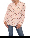 Women's Equipment Femme Signature Blouse in Bleached Apricot