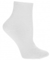 Ankle Socks | Seamless Toe | Womens Non-binding Top Socks 3 Pack, white, fits shoes size 4-10