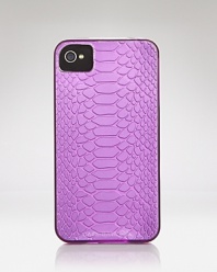 Take a walk on the wild side with this iPhone case from CaseMate, dressed up in a serpentine scales.