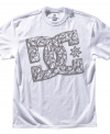 The iconic DC Shoes logo offers all the street cred you need on this cool crew-neck tee.