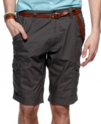 These cargo shorts from Kenneth Cole New York are a versatile addition to your summer style.