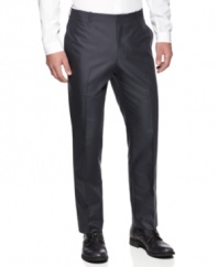 With a modern slim-fit, these dress pants from INC will add sophistication to your workweek wardrobe.