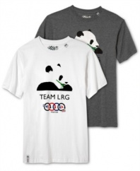 Go wild in your wardrobe. This graphic t-shirt from LRG always answers the call for casual style.