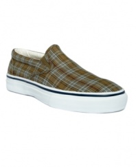 It's simple. This classic slip-on shoe from Sperry is the perfect addition to your laid-back look. (Clearance)