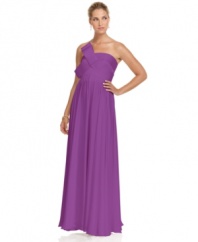 Make a glamorous style statement in this strapless evening gown from JS Collections--perfect for prom and other formal occasions!