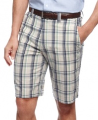 The perfect plaid. These madras shorts from Izod are an instant update for a stale summer wardrobe.