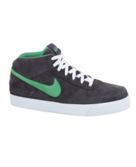 Made for skating but just as cool for kicking around, these Nike men's sneakers feature a punked out design packed with all the comfort and support of your favorite brand.