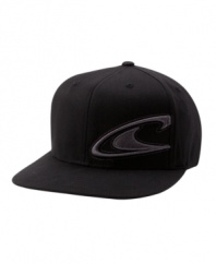 Catch the wave in this sporty baseball cap from O'Neill.