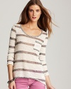 The ideal transitional piece, this lightweight Splendid sweater will take you from summer to fall in high style.
