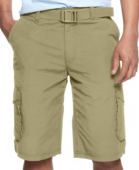 Great cargo style never falls flat. These shorts from Alfani are perfect for the season.
