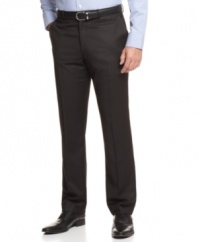 With a slim fit and a subtle pinstripe, these pants from Perry Ellis are modern minimalism at its finest.