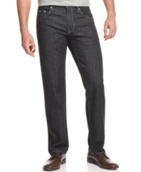 In a dynamic dark wash, these jeans from Hugo Boss can go from a casual office look to after-hours in no time flat.