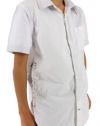 Epic Threads Boys Graphic Print Short Sleeve Cotton Shirt-Multicoloured-Medium