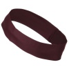 2 inch Removable Chino Twill Hat Band - Maroon W12S09B