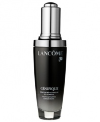 Lancôme's first skincare that boosts the activity of genes* and stimulates the production of youth proteins**. A true skincare innovation with 7 worldwide patents pending, Génifique is the foundation of every woman's skincare at any age or for any skin concern. Visibly younger skin in just 7 days. Skin looks as if lit from within - breathtaking radiant. Its youthful quality returns: cushiony soft and velvety to the touch. Drop by drop, skin is vibrant with youth, its tone becomes astonishingly even, its texture dramatically refined.