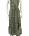 DKNY Strapless Tea Length Dress