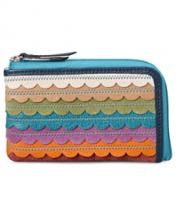 Find the perfect vintage-inspired design that speaks to you. An easy-access zip coin purse with boho beautiful detailing.
