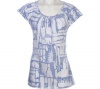 Ojai Clothing Women's Yoga Top Cotton Shirt,French Blue,M US