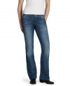 Try this on for size: Levi's 528 bootcuts have a curvy fit that shows off your figure in all the right places!