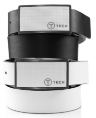 The future is now with this modern reversible belt from T-Tech by Tumi.