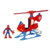Playskool Super Hero Adventure Helicopter W/ Spider-Man