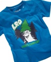 Nature boy. He'll love the woodsy humor in this fun graphic shirt from LRG.