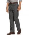 Shore up your work rotation with these flat-front pants from Alfani.