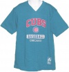 Youth Chicago Cubs Blue Vintage Crew Tshirt