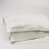 Luxurious 800 thread count Egyptian cotton duvet with double hemstitch detail. Complements all Hudson Park Sheeting.