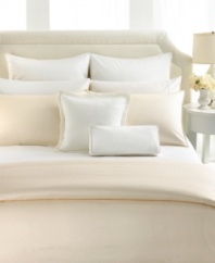 Sleep like a princess every night with this Aurora European sham from Barbara Barry. Features 620-thread count piece-dyed jacquard and reverses to 310-thread count cotton sateen. Finished with cord trim. European closure.