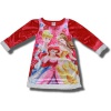 Disney Princesses Holiday Rose Crushed Velour nightgown for Girls - 4