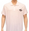 Adidas Men's Originals Trefoil Short Sleeve Pique Polo Shirt White