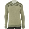 American Rag V-Neck Sweater Sand Khaki M