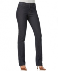 Perfect for day or night, skinny petite jeans by Calvin Klein Jeans have the perfect touch of stretch for an easy, flattering fit.