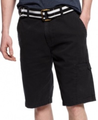 Stay neutral. Dress these dark American Rag shorts up or down for an everyday addition that easily plays both sides.
