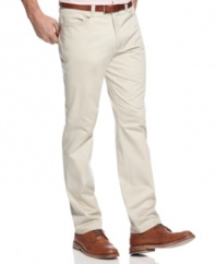 Upgrade your summer style with these pants from Kenneth Cole. Prep them out with a polo or take it down with a t-shirt; either way you can't go wrong.
