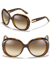Gucci Rounded Oversized Sunglasses