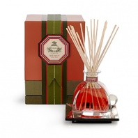 Infuse your home with the redolent fragrance of cedarwood and damask rose for a luxurious, welcoming aroma that warms your spirit. This fine diffuser also makes a sweet gift.